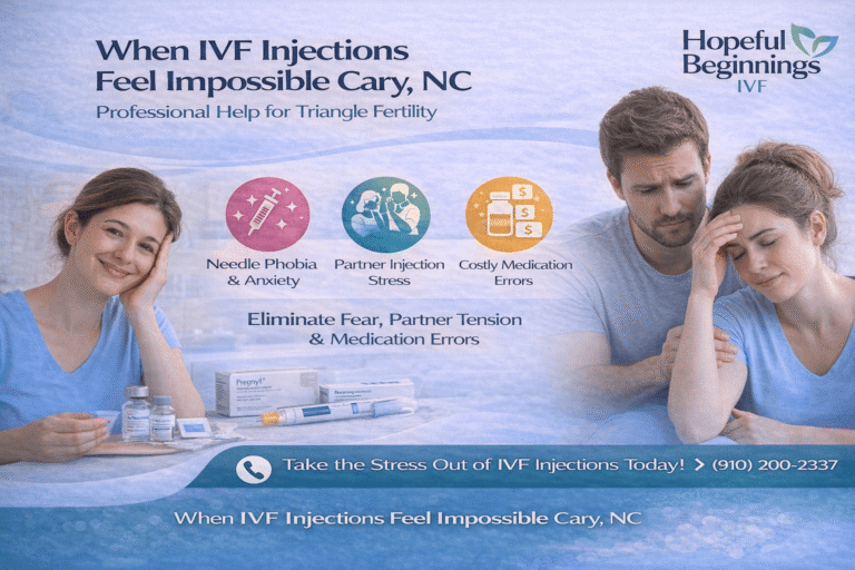 When IVF Injections Feel Impossible Cary NC Professional Help for Triangle Fertility